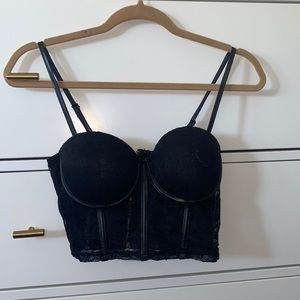 Small corset lace top